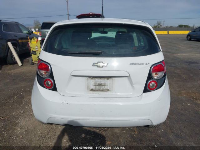 1G1JC6SHXE4226251 Chevrolet Sonic Lt Auto
