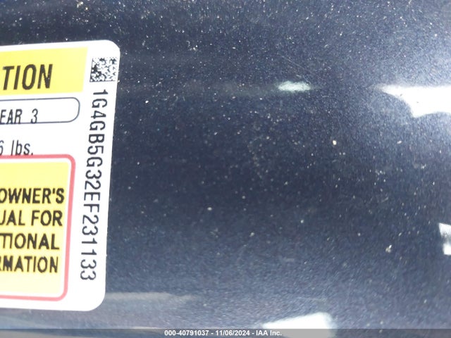 1G4GB5G32EF231133 Buick Lacrosse Leather Group