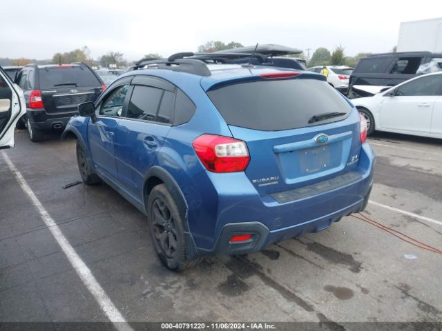 JF2GPAKC2E8259204 Subaru Xv Crosstrek 2.0i Limited