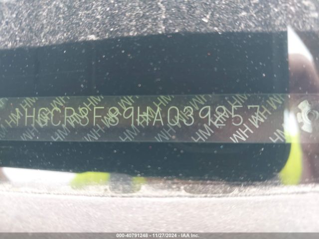 1HGCR3F89HA039257 Honda Accord Ex-l V6