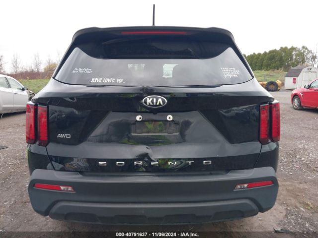 5XYRGDLCXMG009515 KIA SORENTO LX