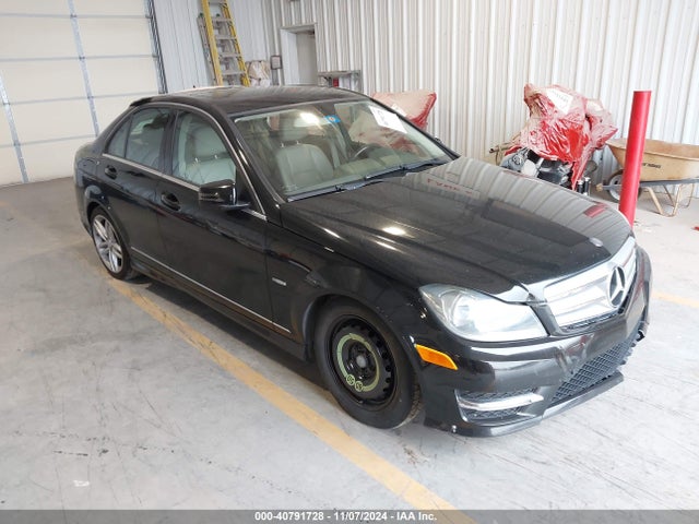 Aukcja sprzedaży 2012 Mercedes-benz C 250 Luxury/sport, vin: WDDGF4HB8CA609383, numer aukcji: 40791728