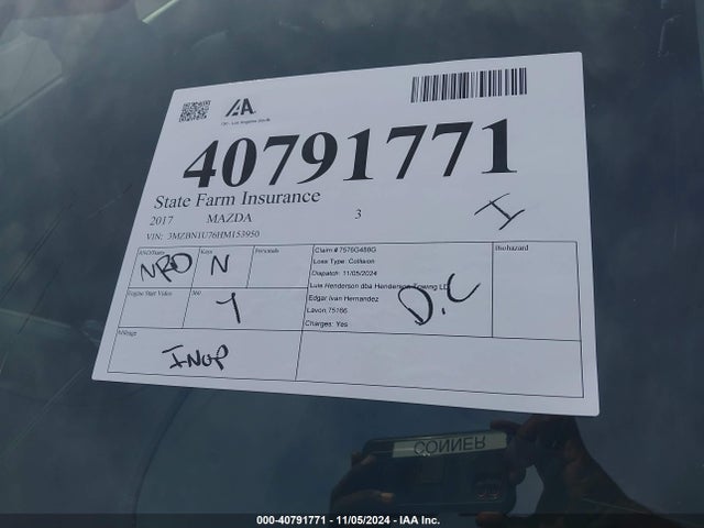 Mazda Mazda3 Sport 2017 3MZBN1U76HM153950 Image 17