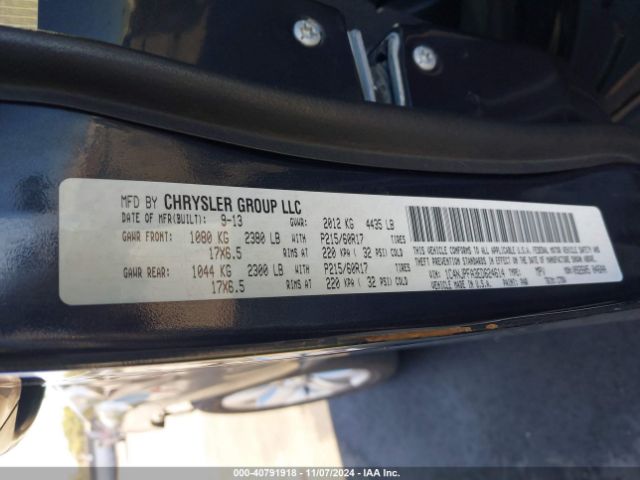 1C4NJPFA3ED624614 Jeep Patriot Latitude