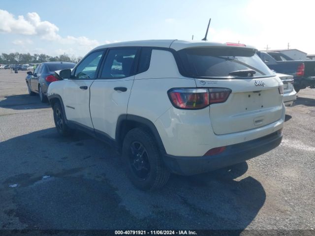 3C4NJCAB5JT263304 Jeep Compass Sport Fwd