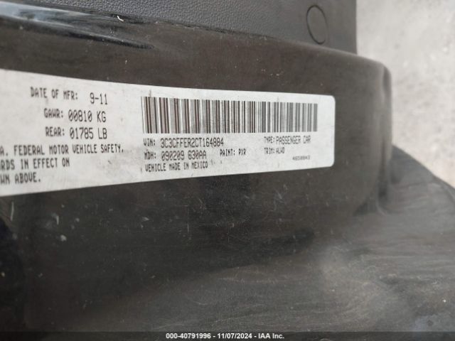 2012 FIAT 500C 3C3CFFER2CT164884 Photo 8