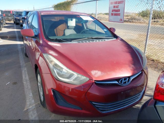 5NPDH4AE3GH769438 Hyundai ELANTRA SE