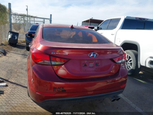 5NPDH4AE3GH769438 Hyundai ELANTRA SE