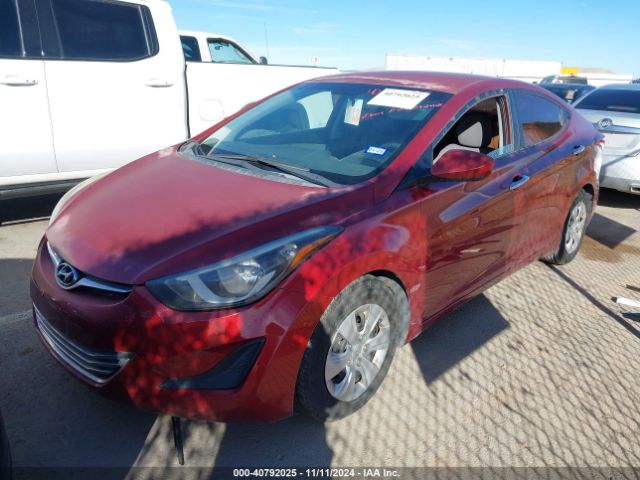 5NPDH4AE3GH769438 Hyundai ELANTRA SE