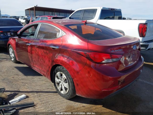 5NPDH4AE3GH769438 Hyundai ELANTRA SE