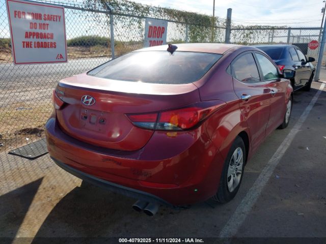 5NPDH4AE3GH769438 Hyundai ELANTRA SE