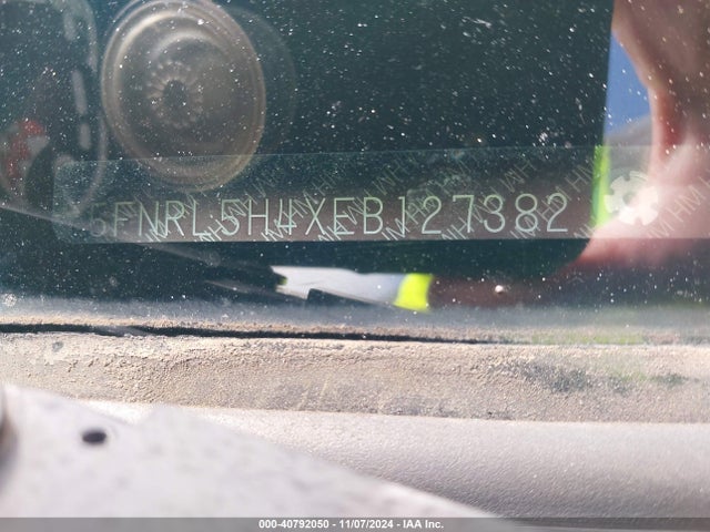 Honda ODYSSEY EX 2014 5FNRL5H4XEB127382 Image 9