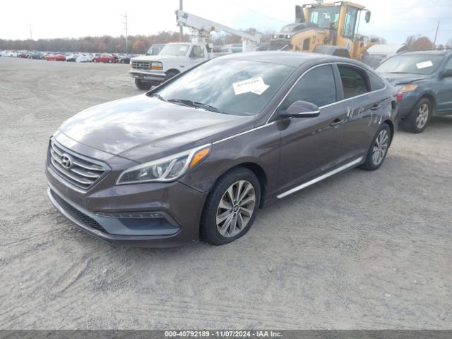 2015 HYUNDAI SONATA 5NPE34AF4FH075366 Photo 1