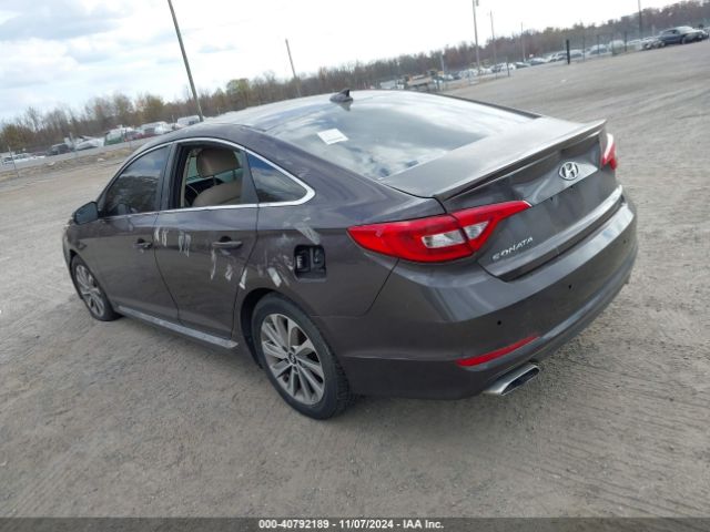 2015 HYUNDAI SONATA 5NPE34AF4FH075366 Photo 2
