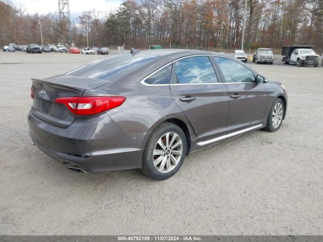 2015 HYUNDAI SONATA 5NPE34AF4FH075366 Photo 3