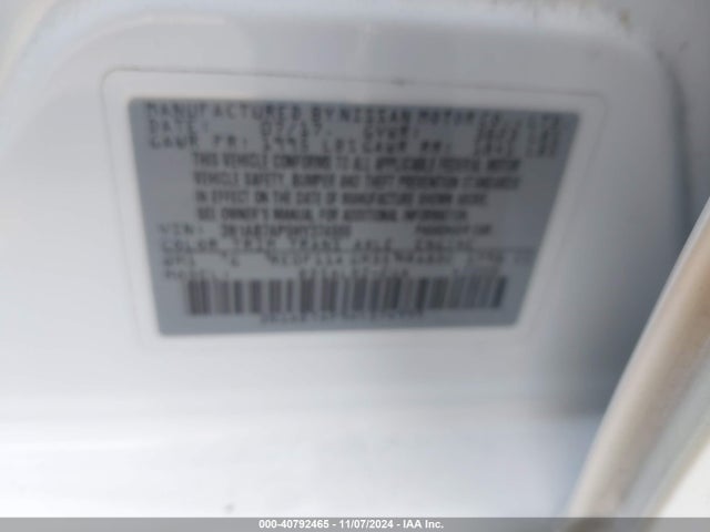 Nissan SENTRA SV 2017 3N1AB7AP9HY374999 Image 9