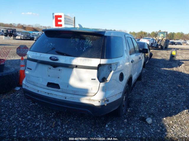 1FM5K8ARXGGC37071 Ford Utility Police Interceptor