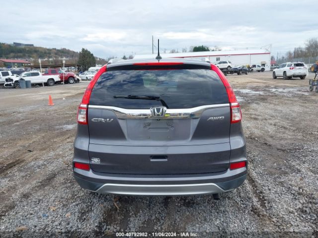 2HKRM4H75FH645761 Honda Cr-v Ex-l