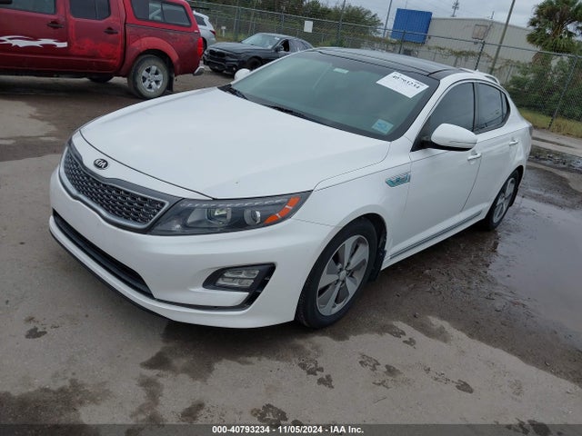 KIA Optima Hybrid Ex 2014 KNAGN4AD6E5073924 Image 2