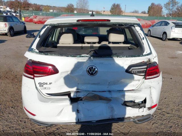 3VWG17AU7JM279237 Volkswagen GOLF S/SE