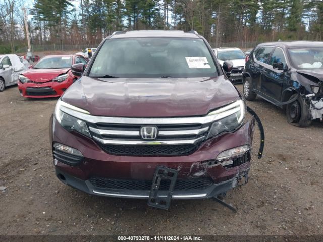 5FNYF6H07GB111309 Honda Pilot Elite