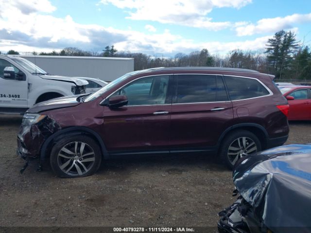 5FNYF6H07GB111309 Honda Pilot Elite