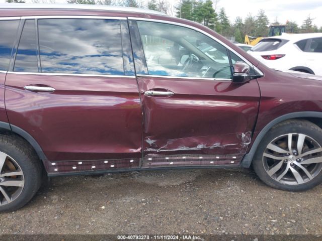 5FNYF6H07GB111309 Honda Pilot Elite