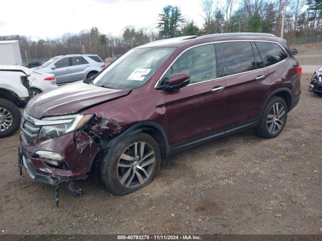 5FNYF6H07GB111309 Honda Pilot Elite