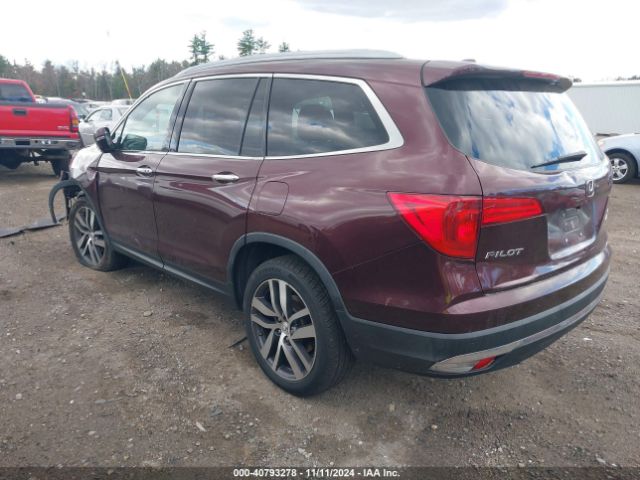 5FNYF6H07GB111309 Honda Pilot Elite