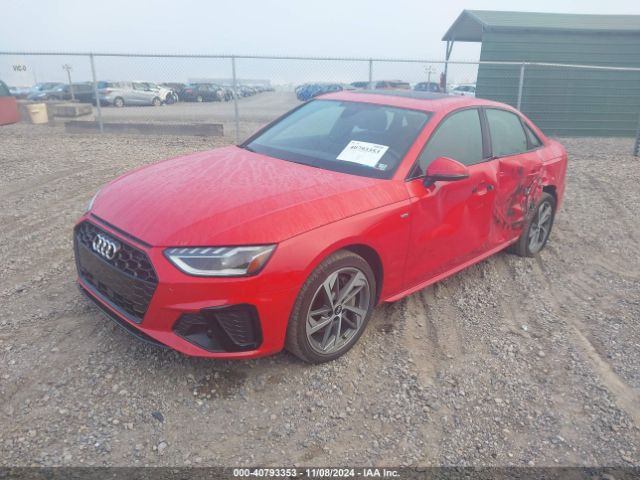 WAUEAAF41MA022752 Audi A4 Premium Plus 45 Tfsi S Line Quattro S Tronic