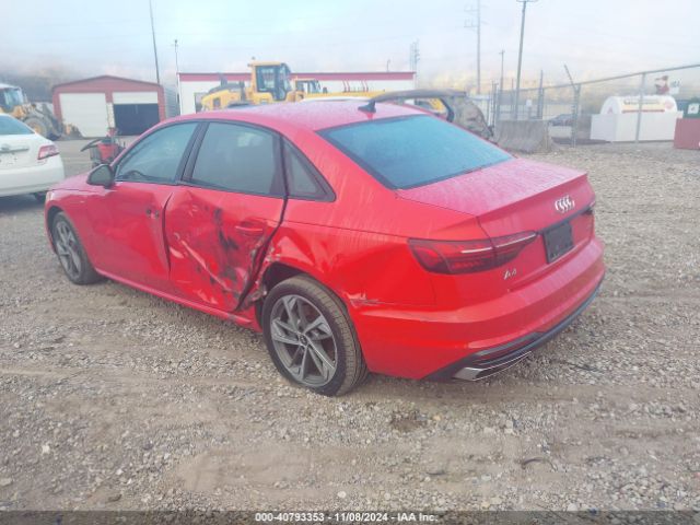 WAUEAAF41MA022752 Audi A4 Premium Plus 45 Tfsi S Line Quattro S Tronic