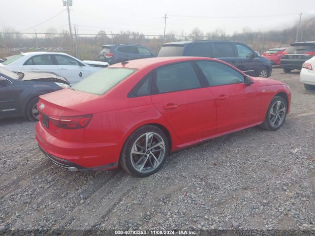 WAUEAAF41MA022752 Audi A4 Premium Plus 45 Tfsi S Line Quattro S Tronic
