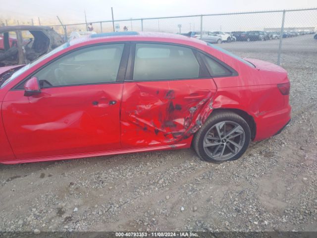 WAUEAAF41MA022752 Audi A4 Premium Plus 45 Tfsi S Line Quattro S Tronic