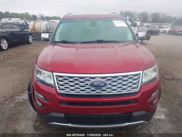 1FM5K8HT4GGD22215 Ford Explorer Platinum