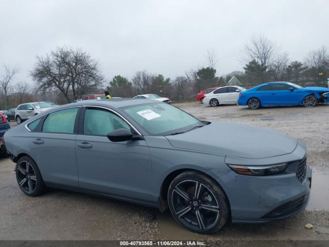 1HGCY2F54PA011691 Honda Accord Hybrid Sport