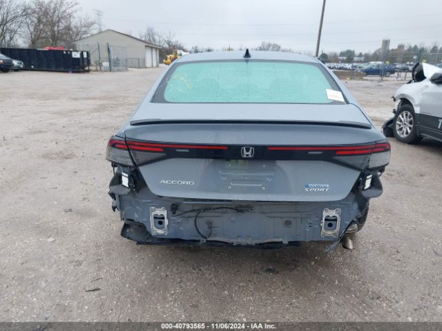 1HGCY2F54PA011691 Honda Accord Hybrid Sport
