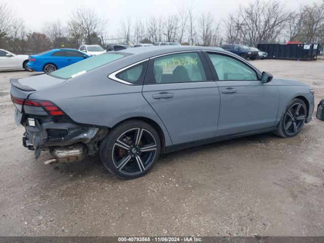 1HGCY2F54PA011691 Honda Accord Hybrid Sport