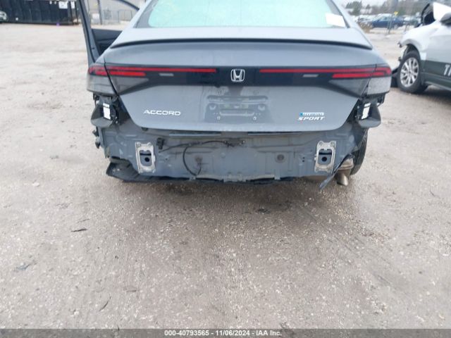 1HGCY2F54PA011691 Honda Accord Hybrid Sport