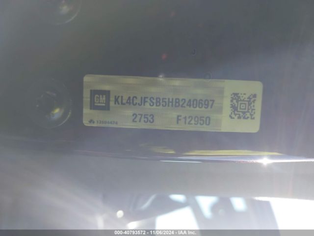 KL4CJFSB5HB240697 Buick Encore Preferred Ii