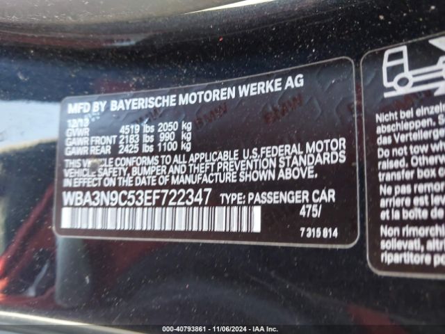 WBA3N9C53EF722347 BMW 428i Xdrive