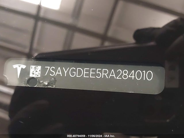 2024 TESLA MODEL Y 7SAYGDEE5RA284010 Photo 8