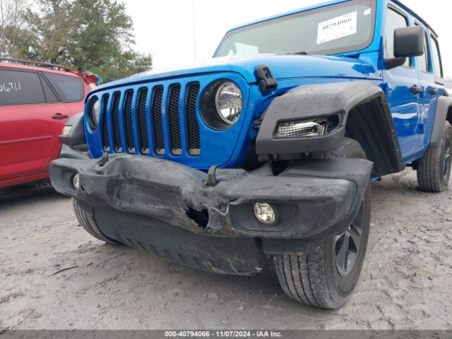 1C4HJXDN5NW163679 Jeep Wrangler Unlimited Sport