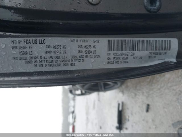 2C3CDZBT4GH271618 Dodge Challenger R/t
