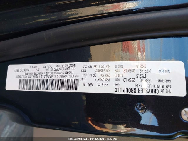 2C4RC1CG8ER377153 Chrysler Town & Country Touring-l