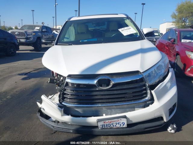 5TDDCRFH8FS008542 Toyota Highlander Hybrid Limited Platinum V6