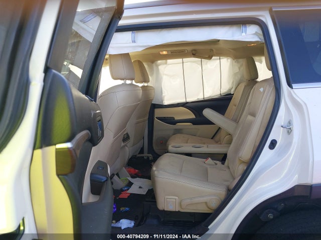 5TDDCRFH8FS008542 Toyota Highlander Hybrid Limited Platinum V6