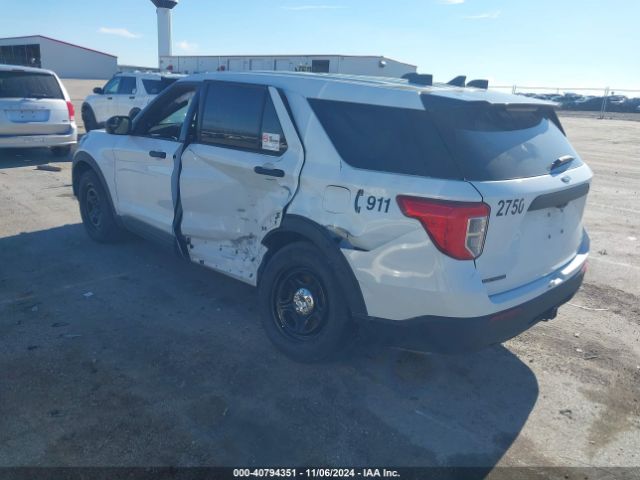 1FM5K8AB9MGA18858 Ford Police Interceptor Utility