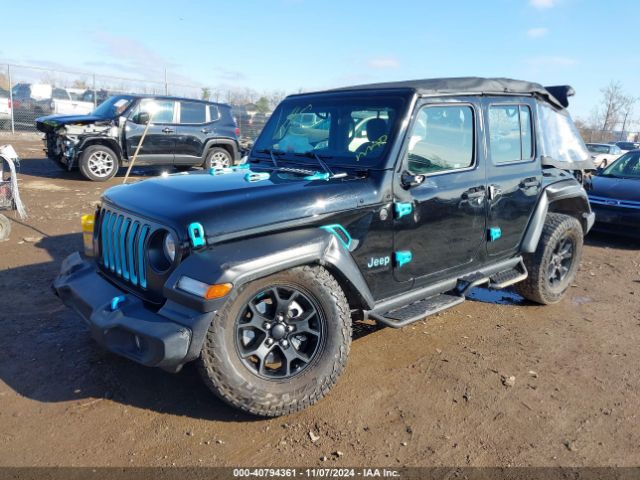 1C4HJXDN9NW252476 Jeep Wrangler Unlimited Sport 4x4