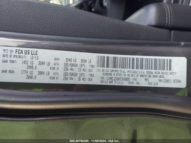 1C4RDJDG8HC690891 Dodge Durango Gt Awd