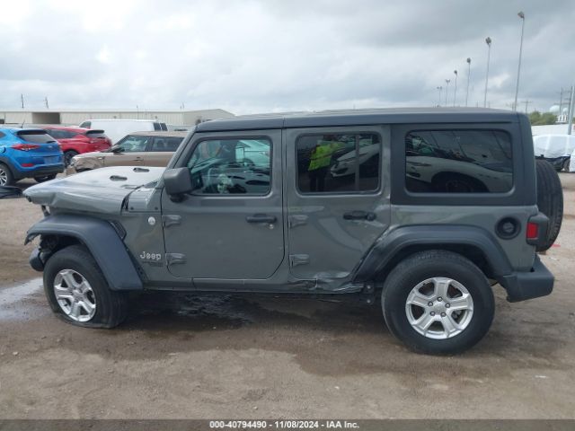1C4HJXDGXLW274906 Jeep Wrangler Unlimited Sport S 4x4